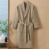 Women’s Cotton Waffle Robe – Home Sleepwear Loungewear