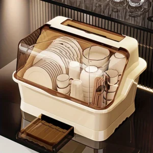 dish rack with lid