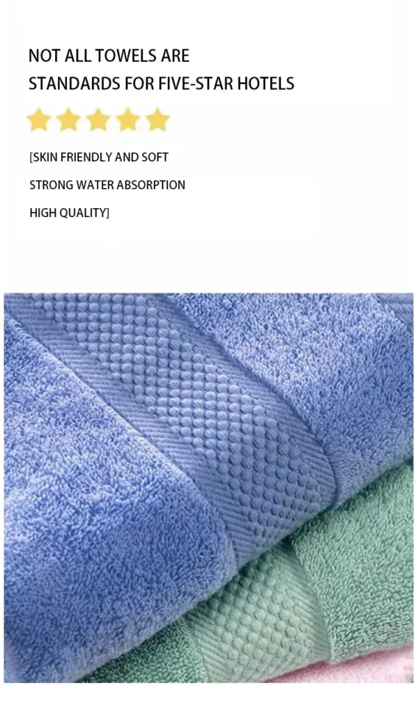 S750e0002316d48db90014ff2981d5896y.webp 1piece Solid Color Towels Of Different Sizes Cotton Gift Set Comfortable Cotton Towel Bath Towel Absorbent Best Shower Towels