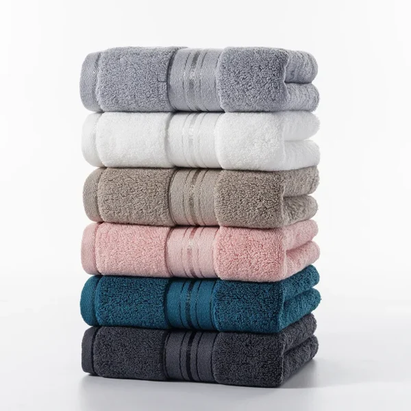 S79f06d988a024ab186c974d9f3ef1951i.webp 1piece Solid Color Towels Of Different Sizes Cotton Gift Set Comfortable Cotton Towel Bath Towel Absorbent Best Shower Towels