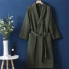 Women’s Cotton Waffle Robe – Home Sleepwear Loungewear