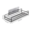 Bathroom Storage Rack /Kitchen Organizer /Shelf -Black