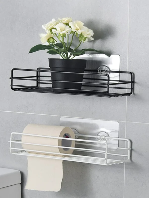 Bathroom Storage Rack /Kitchen Organizer /Shelf -Black
