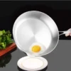 1pc 304 Stainless Steel Frying Pan, NonStick Pan Fried Steak Pot Uncoated Kitchen Cookware For Gas Stove and Induction Cooker