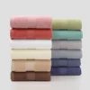 S9d80b8714d5f4c4e8f58e6e27eb357fco.webp Soft 100% Cotton Bath Towel Set – Super Absorbent 3‑Pack