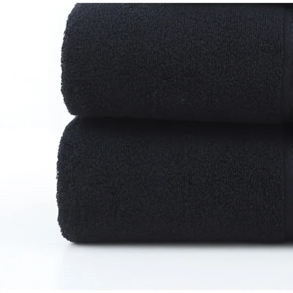 S9e96909860d04f3a93008640472fe6abx.webp 100%Cotton Towel Set Bundle Hand +Face+ Bath Towels Striped Soft Absorbent Solid White Grey Hotel Home Washcloth Drop Shipping