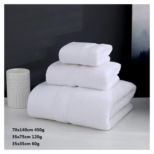 S9f74a4b4126b49c79f92e4367897a9ffv-2.webp Pure Cotton Terry 3‑Piece Thick Soft Bathroom Towel Set