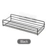 Wall‑Mounted Corner Storage Rack – Punch‑Free Single Shelf