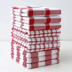 Bright-Colored 3/6/9-Piece Set Large Kitchen Dish Towels Highly Absorbent Ultra-Soft Cotton Tea/Bar Towels for Home