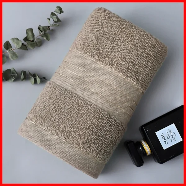 Soft Cotton Face Towel – Thickened Absorbent Jacquard Design