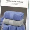 Safafd2199eb64df9be1a8f70fb6214b0v.webp 1piece Solid Color Towels Of Different Sizes Cotton Gift Set Comfortable Cotton Towel Bath Towel Absorbent Best Shower Towels