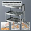 Saff775c358a641a5bce4c07dcb1fed19v-3.webp Stainless Steel Multifunctional Dish Drying Rack Organizer