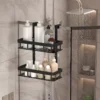 Sbb5c0379a9dd4117ab109ec0480ae3b81-1.webp Bathroom wall mounted three-layer storage rack, door mounted rack, shower gel rack, shower room supplies storage rack