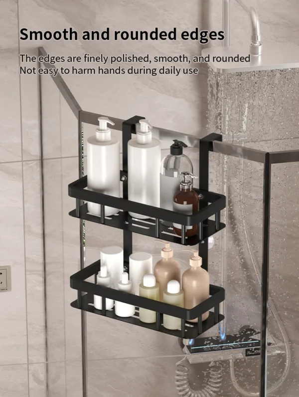 Sbb81bb8a250b458c8e1df7eb49b74a64O.webp Floor‑Standing Metal Toilet Storage Rack – Punch‑Free Bathroom Organizer Shelf