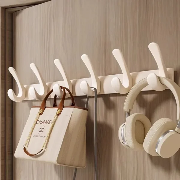 Sc4d124d9834747b982fa867c724f3dfcP-1.webp Wall Coat Rack – Metal Base Bathroom Clothes Hanger with 6 Hooks