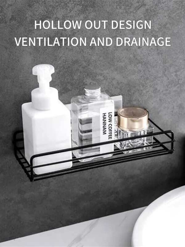 Bathroom Storage Rack /Kitchen Organizer /Shelf -Black