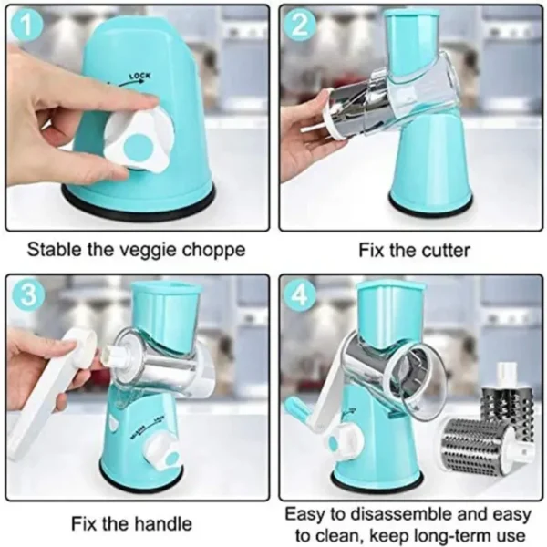 New Fruit & Vegetable Tools Vegetable Chopper Shredders Blender Cheese Grinder Kitchen Gadgets Rotary Food Cutter Kitchen
