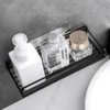 Bathroom Storage Rack /Kitchen Organizer /Shelf -Black