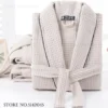 Women’s Cotton Waffle Robe – Home Sleepwear Loungewear
