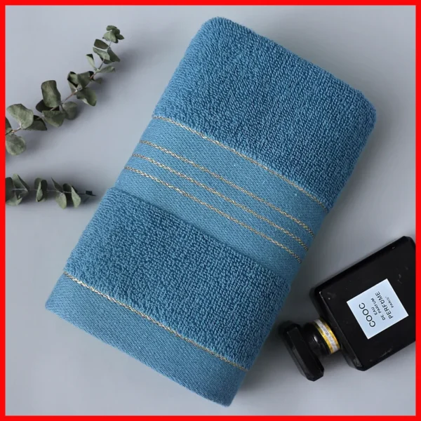 Soft Cotton Face Towel – Thickened Absorbent Jacquard Design