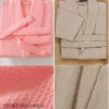 Women’s Cotton Waffle Robe – Home Sleepwear Loungewear