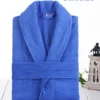 Pure Cotton Hotel Bath Robe – Unisex Kimono Towel Robe for Adults