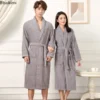 100% Cotton Toweling Terry Robe – Soft Unisex Bathrobe for Home & Sleepwear