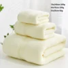 Se4bf2600dc594e63840536d1d7cc3f1fd-2.webp Pure Cotton Terry 3‑Piece Thick Soft Bathroom Towel Set