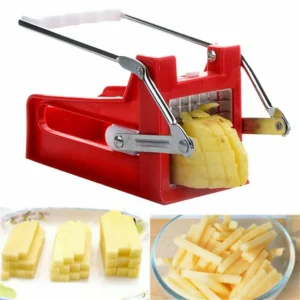 Stainless Manual Kitchen Maker Chopper Chip French Fry Cutters French Fries Tool Potato Chipper Fries Slicer
