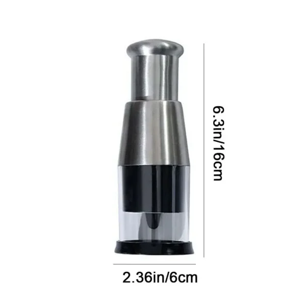 Stainless Steel Multifunctional Handheld Garlic Chopper