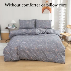 Grey Geometric Bedding Set