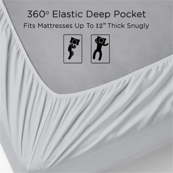 Sf32a02bbcdea4cd58b61b354ce650b658-2.webp 100% Egyptian Cotton Luxury Bed Sheet Set – 1000TC Soft Sheets