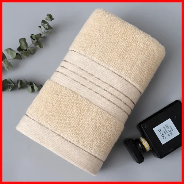 Soft Cotton Face Towel – Thickened Absorbent Jacquard Design