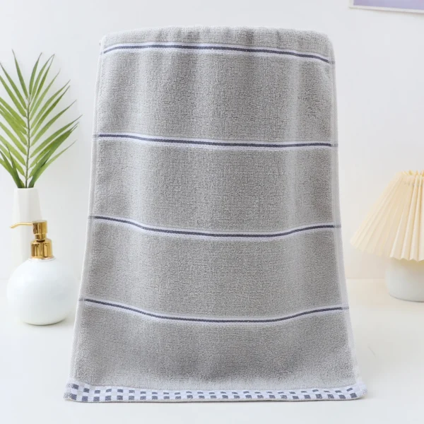 Soft Cotton Face Towel – Thickened Absorbent Jacquard Design