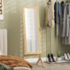 Adjustable Angle Dressing Full Length Mirror, Oak