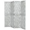 bo1e8719496fa66ab.jpg Screen Divider Room Divider Screen with Foldable Design for Indoor Bedroom Office 5.5' Grey