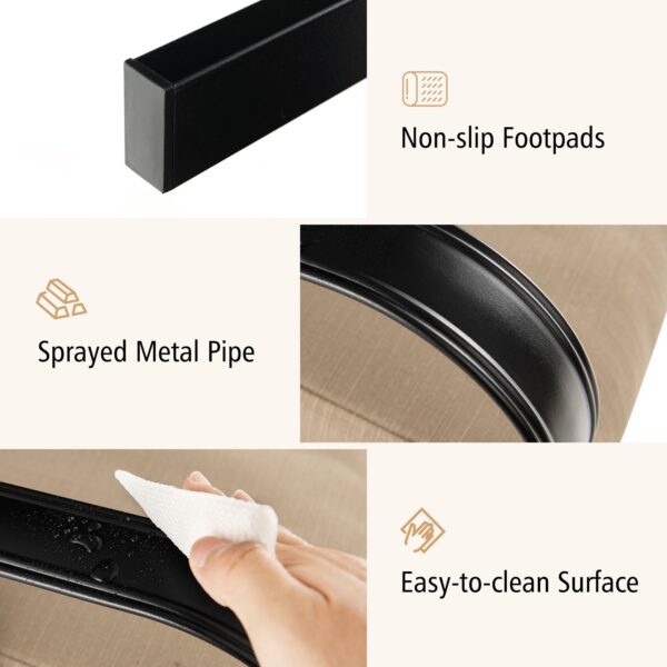 image_48813_1_63587.jpg Patio Glider Rocking Chair with Thick Cushion and Curved Armrest-Tan