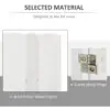 y3ub3919c4c968059.jpg 6ft Folding Room Divider, 4 Panel Wall Partition with Wooden Frame for Bedroom, Home Office, Natural