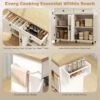 yTM4c419b9e5c0302.jpg Kitchen Island with Storage, Rolling Kitchen Cart with Charging Station, Drop Leaf, Spice Rack, Towel Rack, Drawers