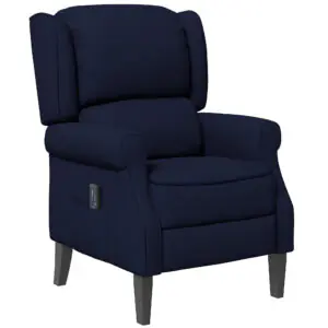 zy584619494787100.jpg Push Back Recliner Chair, Vibration Massage Recliner for Living Room with Extendable Footrest, Remote, Pocket, Blue